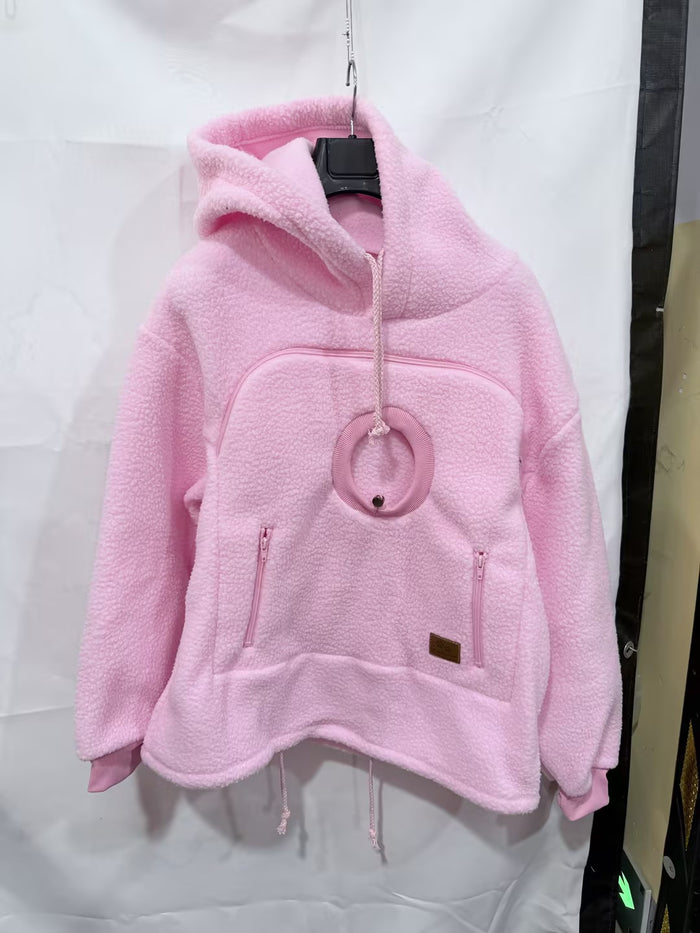 Sudadera Kangapaw para perros pequeños y gatos – con bolsillo y ventanita